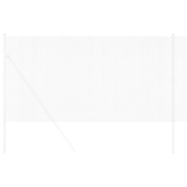 vidaXL Keevitatud Traadi Aed H&otilde;bedane 0.6 x 10 m