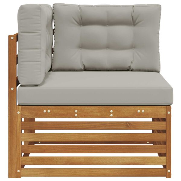 vidaXL V&auml;limine Nurgadiivan Tugev akatsiapuu Neutraalne