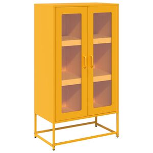 vidaXL Highboard Sinepikollane 68x39x123 cm Teras