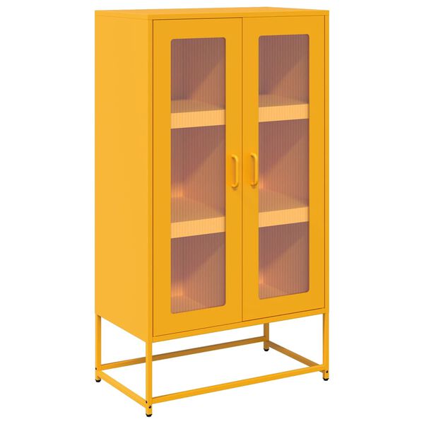 vidaXL Highboard Sinepikollane 68x39x123 cm Teras