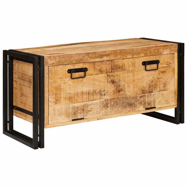 vidaXL Kinga kapp ladustamisega Pruun 90 x 38 x 45 cm Tugev mango puu