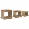 vidaXL Kohvilaud 3 pcs K&auml;sit&ouml;&ouml;puu 48 x 45 x 45 cm Tehispuit