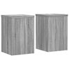 vidaXL taimealused 2 tk, hall Sonoma, 25 x 25 x 35 cm, tehispuit