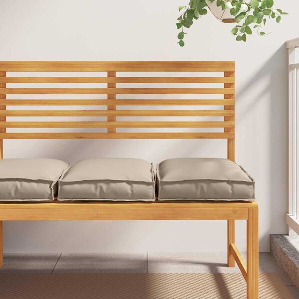 vidaXL Padi 2 pcs Pruunikashall 40 x 40 x 8 cm Oxfordi kangas