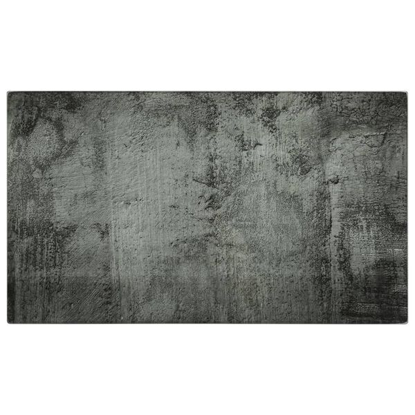 vidaXL lõikelaud 2 tk, betoonmuster, karastatud klaas