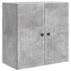 vidaXL Seinale kinnitatav kapp Betoonhall 59 x 31 x 60 cm Tehispuit