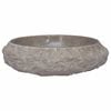 vidaXL valamu, hall, &Oslash;40 x 12 cm, marmor