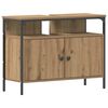 vidaXL Vannitoa kraanikausi kapp k&auml;sit&ouml;&ouml;tamm 80 x 30 x 60 cm Tehispuit