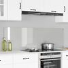 vidaXL K&ouml;gi Splashback 2 pcs L&auml;bipaistev 80 x 50 cm karastatud klaas