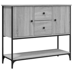 vidaXL puhvetkapp, hall Sonoma tamm, 100 x 36 x 85 cm, tehispuit