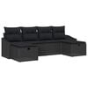 vidaXL Diivanikomplekt padjaga 6 pcs pol&uuml;rotang
