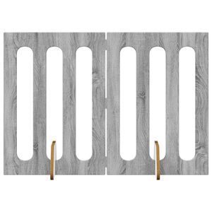 vidaXL Volditav lemmikloomade aed 2 tk Hall Sonoma 100,5 x 38 x 70 cm
