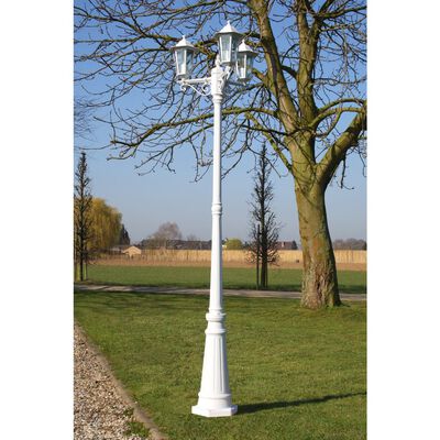 Kingstoni aialamp 3-jalaga 215 cm valge