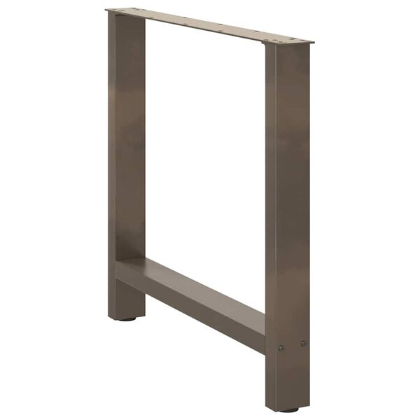 vidaXL s&ouml;&ouml;gilaua jalad, naturaalne teras, 2 tk, 70 x (72&ndash;73) cm, teras