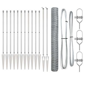 vidaXL Aiapost H&otilde;bedane