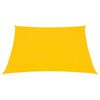 vidaXL oxford-kangast päikesepuri, kandiline, 3 x 3 m, kollane