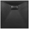 vidaXL dušialus, SMC, must, 90 x 90 cm