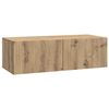 vidaXL Rippuv TV kapp Artisan tamm 98 x 41 x 30 cm Tehispuit