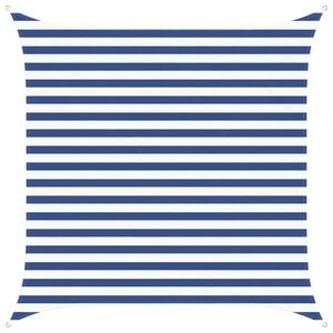 vidaXL P&auml;ikesepuri Sinine ja Valge 2,5 x 2,5 m 100% pol&uuml;ester Oxford
