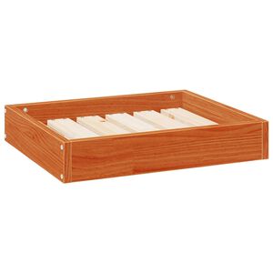 vidaXL Koeravoodi Vahapruun 51,5 x 44 x 9 cm Kindel m&auml;nnipuidust