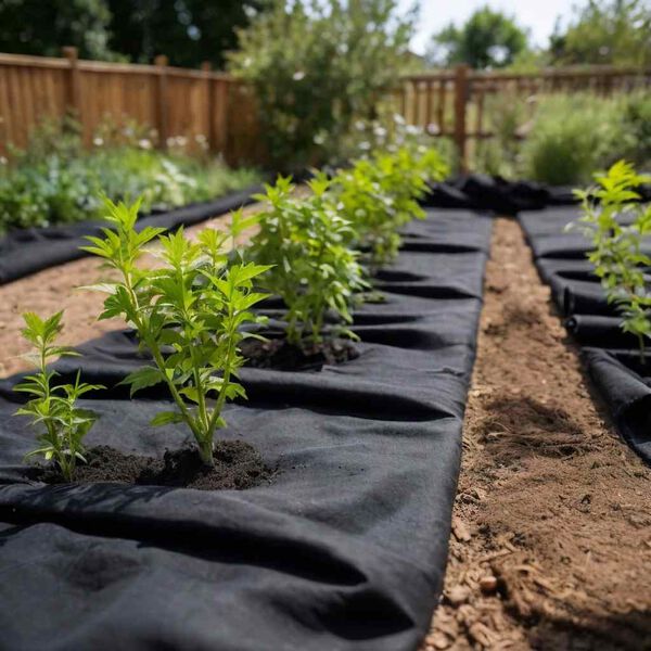 vidaXL geotekstiil, must, 1 x 150 m, polüesterkiud