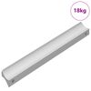 vidaXL K&auml;epide 828 pcs H&otilde;bedane 105.7 x 7.4 x 15.5 mm Alumiinium