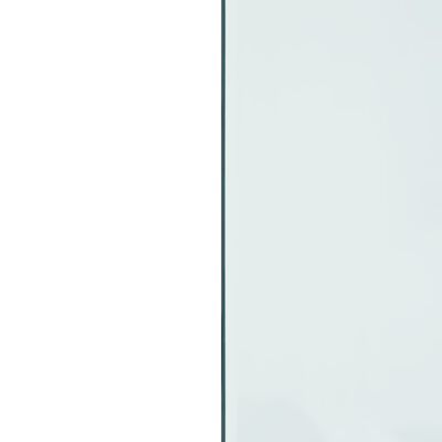 vidaXL kaminaesine klaasplaat, ristkülik, 100 x 50 cm