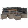 vidaXL Aia Diivanikomplekt padjaga ladustamisega 8 pcs Hall