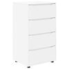 vidaXL Ladustamiskapid 60 x 48 x 105 cm Tehispuit Valge