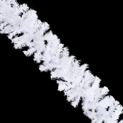 vidaXL jõuluvanikud 4 tk, valge, 270 cm, PVC