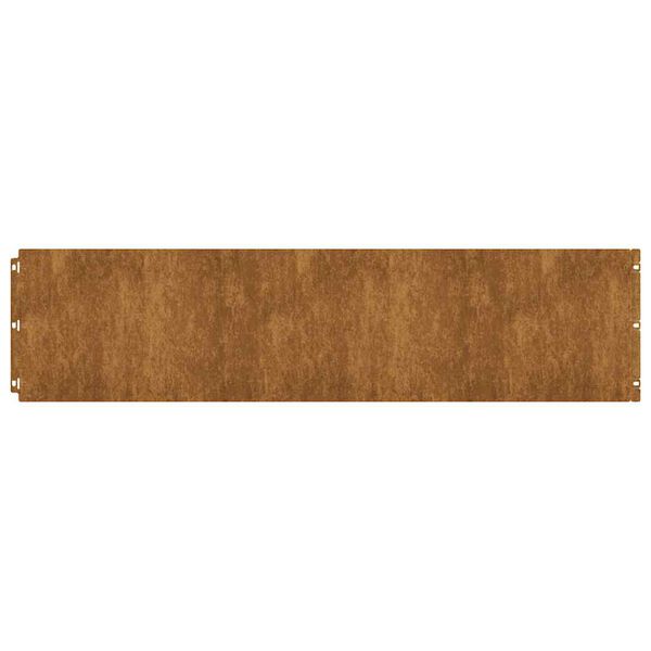 vidaXL muru&auml;&auml;red 20 tk 25x103 cm painduv ilmastikukindel teras