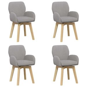vidaXL P&ouml;&ouml;rlevad Toiduainete Toolid 4 pcs Boucl&eacute; Helehall