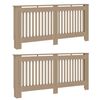 vidaXL Radiaatori kate 2 tk Sonoma tamm 172 x 19 x 81,5 cm Tehispuit