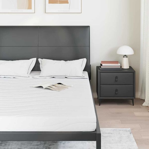 vidaXL Madrats Valge 160 x 200 cm Geeliga rikastatud vaht