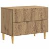 vidaXL &Ouml;&ouml;kapp Artisan tamm 62 x 34,5 x 48 cm Tehispuit