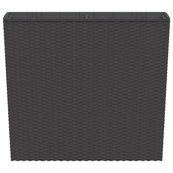 vidaXL taimekast eemaldatava sisuga, pruun, 12/44 l PP-rotang