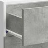 vidaXL köögipõrandakapp "Lyon", betoonhall, töödeldud puit