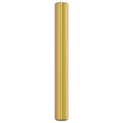 vidaXL kapi käepidemed 10 tk, kuldne, 64 mm, roostevaba teras