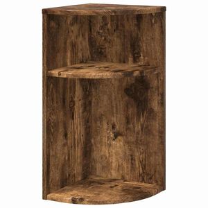 vidaXL Otsalaud Suitsetatud tamm 29,6 x 29,6 x 60 cm Tehispuit
