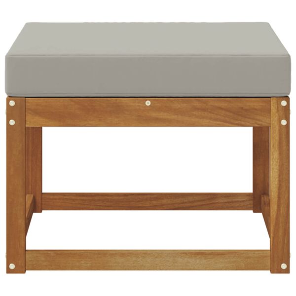 vidaXL V&auml;li jalatoed Tugev akatsiapuu Neutraalne