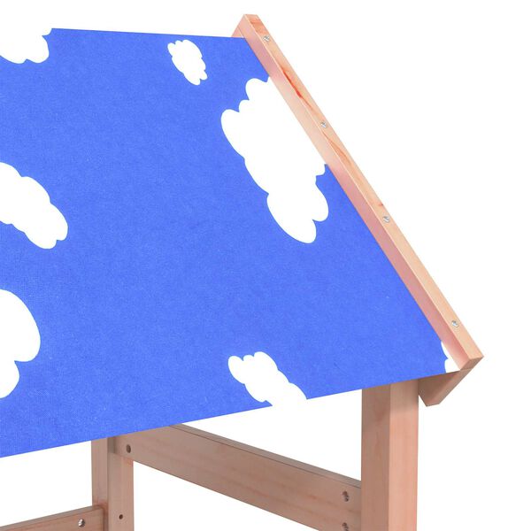 vidaXL M&auml;ngutorni Pruun 52,5 x 110,5 x 215 cm Tugev Douglas'i puit