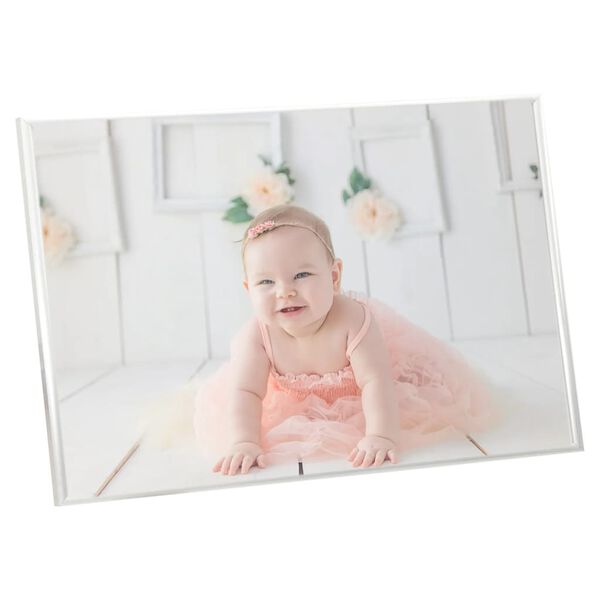 vidaXL fotoraami kollaaž 5 tk, lauale, hõbedane, 21x29,7 cm MDF