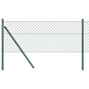vidaXL Aediku Sisevahe Fikseerimine 10 x 0,4 m PVC-kaetud teras V&otilde;rk