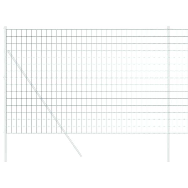 vidaXL Euroopa aed Roheline 1.6 x 10 m PVC-kaetud raud
