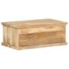 vidaXL kohvilaud uksega 90 x 50 x 35 cm tugevast mangopuidust