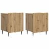 vidaXL &Ouml;&ouml;lambi kapp 2 pcs Artisan tamm 43 x 34,5 x 52 cm Tehispuit