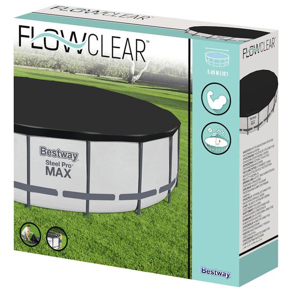 Bestway Flowclear Fast Set basseinikate 555 cm