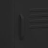 vidaXL öökapp, must, 35 x 35 x 51 cm, teras