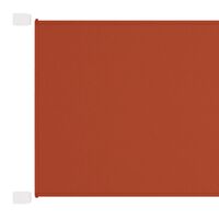 vidaXL vertikaalne varikatus, terrakota, 60 x 420 cm, Oxfordi kangas