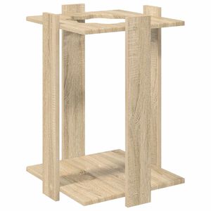 vidaXL Billiardi keppide hoidja Tehispuit 42 x 43 x 60 cm Sonoma tamm